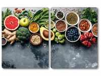 Herdblende-/Abdeckplatte KESPER FOR KITCHEN & HOME "Healthy Kitchen"