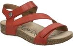 Sandale JOSEF SEIBEL "Tonga 25, rot", Damen, Gr. 37, rot, Obermaterial: 100%