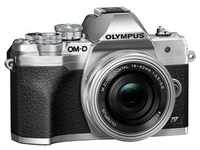 OLYMPUS Systemkamera "E-M10 Mark IV" Fotokameras silberfarben Systemkameras