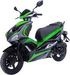 GT UNION Motorroller "Striker 45" 49,5 cm&sup3; 45 km/h Euro 5 3 Luftgek&uuml;hlter...