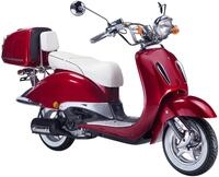 GT UNION Motorroller "Strada 25" 49,5 cm&sup3; 25 km/h Euro 5 2,7 Set, mit Topcase,