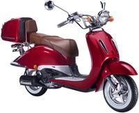 GT UNION Motorroller "Strada 25" 49,5 cm&sup3; 25 km/h Euro 5 2,7 Set, mit Topcase,