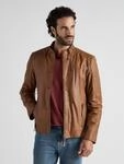 Lederjacke JCC "16-13-2", Herren, Gr. L, braun (cognac), Obermaterial: 100% Leder