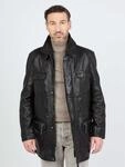 Ledermantel JCC "41607", Herren, Gr. 58, schwarz, Obermaterial: 100% Lammleder;