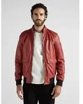 Blouson JCC "51190", Herren, Gr. 50, rot, Obermaterial: 100% Lammleder; Futter: 100%