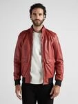 Blouson JCC "51190", Herren, Gr. 50, rot, Obermaterial: 100% Lammleder; Futter: 100%