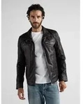 Lederjacke JCC "51195", Herren, Gr. 54, braun, Oberstoff: 100% Lammleder; Futter: