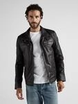 Lederjacke JCC "51195", Herren, Gr. 54, braun, Oberstoff: 100% Lammleder; Futter:
