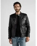Bikerjacke JCC "1101019-2", Herren, Gr. XXL, schwarz, Obermaterial: 100% Leder...