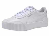 Sneaker PUMA "CARINA LIFT TW" Gr. 38,5, weiß (puma white, puma white) Schuhe Sneaker