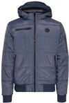 Steppjacke BLEND "Steppjacke BHBoris", Herren, Gr. XXL, blau (navy teddy 1),