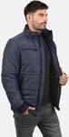 Winterjacke BLEND "BHBoris", Herren, Gr. M, grau (navy), 65% Nylon, 35% Polyester,