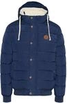 Winterjacke BLEND "Winterjacke BHFrederico", Herren, Gr. L, blau (navy),