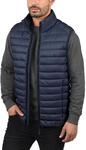 Steppweste BLEND "Steppweste BHNille", Herren, Gr. L, blau (navy), Obermaterial: 100%
