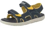 Sandale TIMBERLAND "PERKINS ROW BACKSTRAP SANDAL", M&auml;dchen, Gr. 30, bunt (navy,