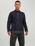 Jack & Jones Lederimitatjacke "JJEROCKY in Kunstlederoptik mit