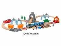 Spielzeug-Eisenbahn BRIO "BRIO WORLD, Smart Tech Sound Action Tunnel Reisezug"