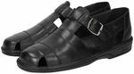 Sandale SIOUX "Gabun", Herren, Gr. 47 (UK 12), schwarz, Obermaterial: 100%...