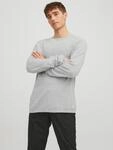 Rundhalspullover JACK & JONES "JJEHILL Pullover mit angenehmem Tragegef&uuml;hl", Herren,