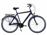 Cityrad HAWK BIKES "Gent Deluxe" Fahrräder Gr. 57 cm, 28 Zoll (71,12 cm), blau