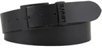 Lederg&uuml;rtel LEVI'S "ASHLAND METAL G&Uuml;RTEL", Damen, Gr. 95, schwarz, Leder, G&uuml;rtel