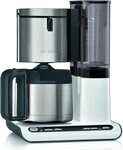 BOSCH Filterkaffeemaschine "Styline TKA8A683, Aroma Sensor, Edelstahl-Thermokanne 1,1