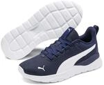 Sneaker PUMA "Anzarun Lite Sneakers Jugendliche", Kinder, Gr. 39, blau (peacoat wei&szlig;