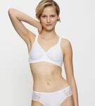 Triumph B&uuml;gelloser BH "Modern Soft+Cotton N" mit dezenten Streifen