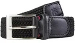 Lederg&uuml;rtel LERROS "G&uuml;rtel *Harvey*", Herren, Gr. 90, schwarz, Materialmix,...