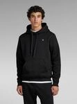 Kapuzensweatshirt G-STAR "Premium Hoody", Herren, Gr. S (44/46), schwarz, Sweatware,