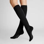 Kniestr&uuml;mpfe HUDSON "Kniestrumpf Relax Woolmix Clima", Damen, Gr. 39-42, schwarz