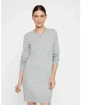 Strickkleid VERO MODA "VMDOFFY LS O-NECK DRESS GA NOOS", Damen, Gr. XL (42),...
