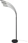 REALITY LEUCHTEN LED Stehlampe "Reed", schwarz, 5, H: 196cm, Leuchten, Sensordimmer,