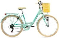 KS Cycling Cityrad "Cantaloupe" 6 Gang Shimano Tourney Schaltwerk Kettenschaltung