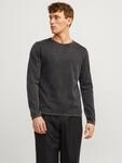 Jack & Jones Rundhalspullover "JJELEO aus pflegeleichter Baumwollqualit&auml;t"