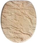 Sanilo WC-Sitz "Sand Stone" mit Absenkautomatik