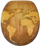 Sanilo WC-Sitz "World Map" mit Absenkautomatik
