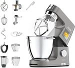 Kenwood K&uuml;chenmaschine "Titanium Chef Patissier XL KWL90.594SI" W&auml;rmefunktion,