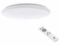 LED Deckenleuchte EGLO "GIRON" Lampen Gr. 1 flammig, Ø 57 cm Höhe: 8 cm, weiß LED