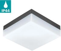 EGLO LED Au&szlig;en-Deckenleuchte "SONELLA" LED-Board Warmwei&szlig; LED tauschbar