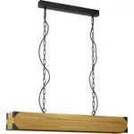 EGLO Pendelleuchte "HARBOROUGH", braun (schwarz, braun), 4, Leuchten, H&auml;ngeleuchte,