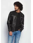 Lederjacke MAZE "Flint", Herren, Gr. XL, schwarz, Obermaterial: 100% Lammleder.