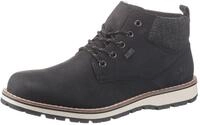 Winterboots RIEKER, Herren, Gr. 45, schwarz, Nubuklederimitat, Textil, Schuhe
