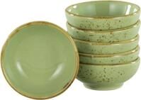 CreaTable Tapas-Schale "NATURE COLLECTION" 6 Stk. aus Steinzeug Snackschale,