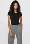 Rundhalsshirt ONLY "ONLLIVE &ndash; Rundhalsshirt mit figurbetonter Silhouette", Damen,