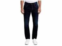 5-Pocket-Jeans TOM TAILOR "Marvin Straight" Gr. 34, Länge 34, blau (dark stone wash)