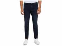 5-Pocket-Jeans TOM TAILOR "Josh" Gr. 34, Länge 30, blau (dark stone blue black)