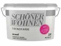 SCHÖNER WOHNEN-FARBE Wand- und Deckenfarbe "TRENDFARBE" Farben Gr. 5 l 5000 ml,