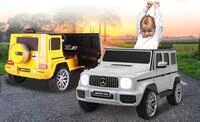 Elektro-Kinderauto JAMARA "Ride-on Mercedes-Benz AMG G 63", wei&szlig;,
