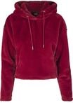 URBAN CLASSICS Rundhalspullover "Urban Classics Damen Ladies Oversize Short Teddy